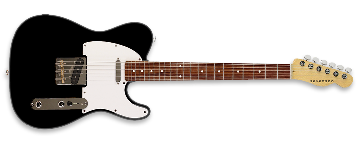 Sevenson Type telecaster cette guitare est fabriquée en france